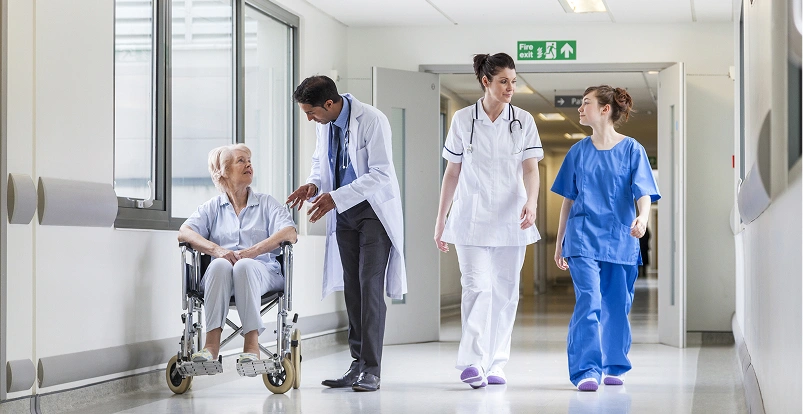 Hospital hallway